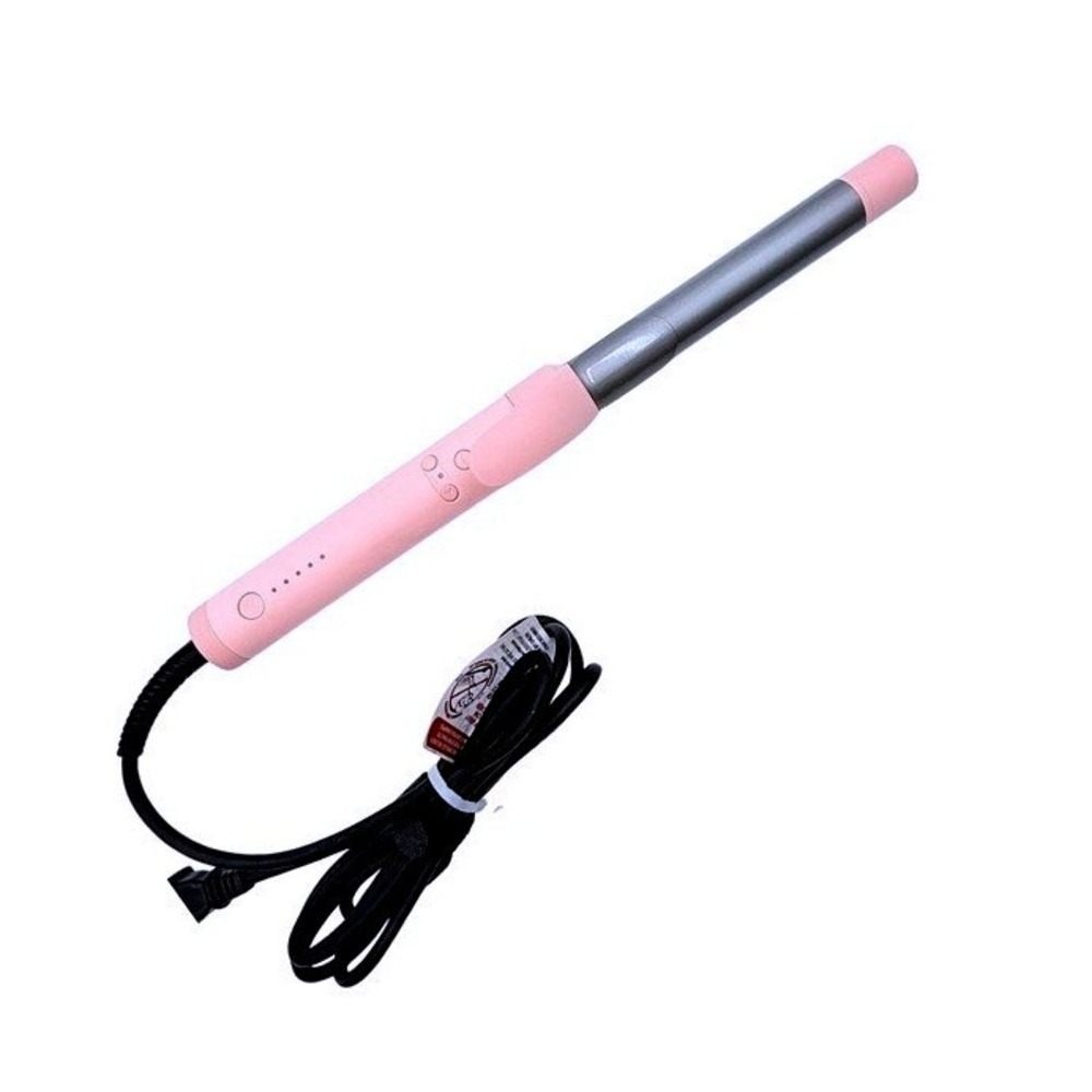 TYMO Rota Pink Ionic Rotating Curling Iron Wand HC501PM Tested Working